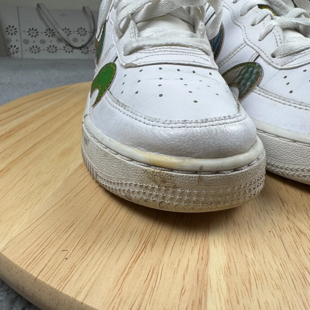 Nike Air Force 1 LV8 Low GS Misplaced Swooshes CZ5890-100‎ 5Y/Women's 6.5